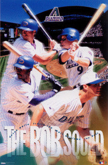 Arizona Diamondbacks "The BOB Squad" Poster - Costacos 1998
