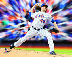 Jacob de Grom "MotionBlast" New York Mets Premium MLB Poster Print - Photofile 16x20