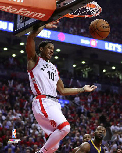 DeMar DeRozan "Playoff Slam" Toronto Raptors NBA Action Premium Poster Print - Photofile 16x20