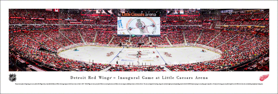 NHL Farewell Joe Louis Arena Detroit Red Wings Color 4 X 6 Photo