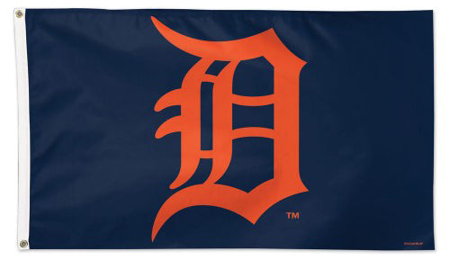 Detroit Tigers Official MLB Baseball 3'x5' Team Logo Deluxe-Edition Banner Flag - Wincraft