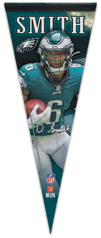 Devonta Smith NFL Signature Series Philadelphia Eagles Premium Felt Pennant - Wincraft Inc.