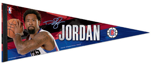 DeAndre Jordan "Signature Series" LA Clippers NBA Premium Felt Collector's Pennant - Wincraft