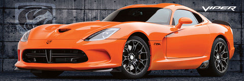 Dodge SRT Viper TA Autophile Profile Sports Car Poster - Eurographics