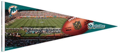 Miami Dolphins LAND SHARK STADIUM GAMEDAY Extra-Large Premium Pennant