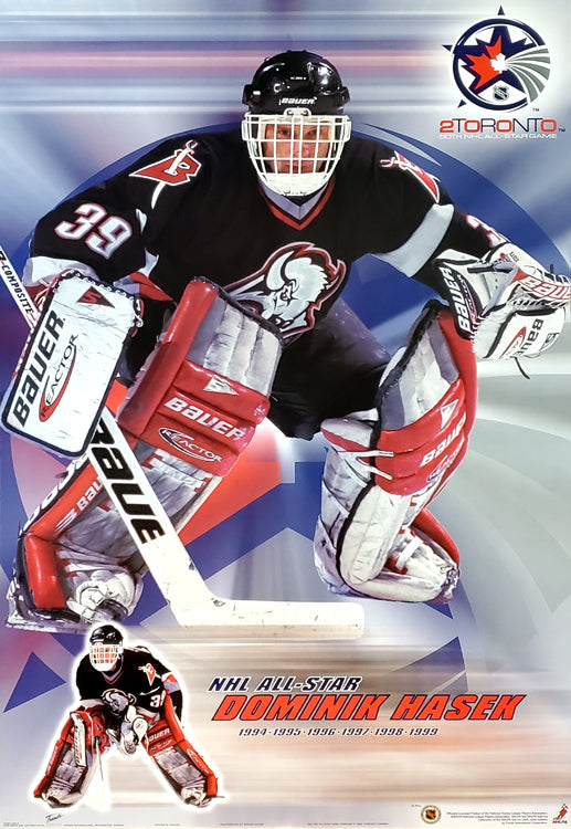 Dominik Hasek 1999 Buffalo Sabres Away CCM Vintage Throwback NHL