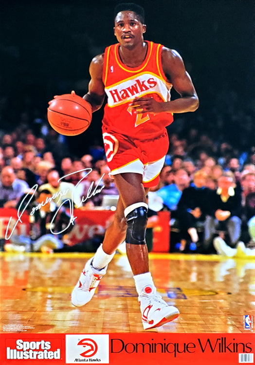 Vintage Atlanta Hawks Dominique Wilkins Starter Basketball Jersey