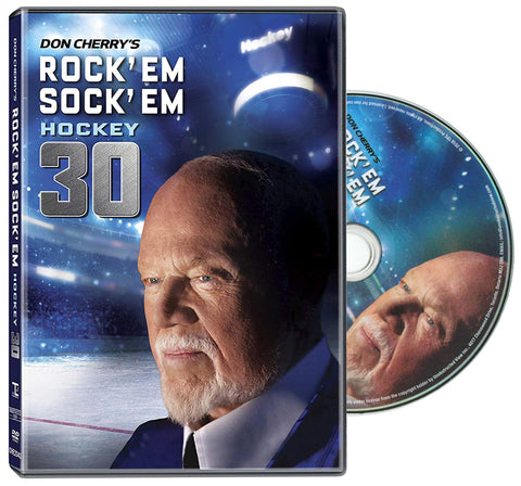 DVD: Don Cherry Rock'em Sock'em 30 (2018) NHL Hockey Home Video DVD Disc