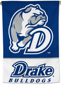 Drake University Bulldogs Official NCAA Team Logo Style Premium 28x40 Wall Banner - Wincraft Inc.