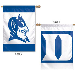 Duke Blue Devils Official NCAA Sports 2-Sided Vertical Flag Wall Banner - Wincraft Inc.