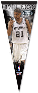 Tim Duncan "Shame" Premium Collector's Pennant L.E. /2,008