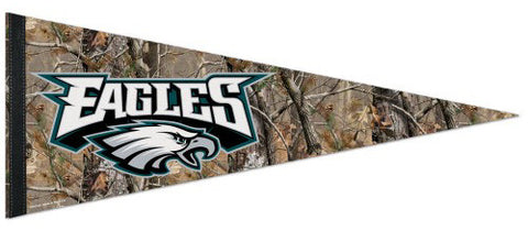 Philadelphia Eagles Realtree Camo-style NFL Football Premium Felt Pennant - Wincraft Inc.