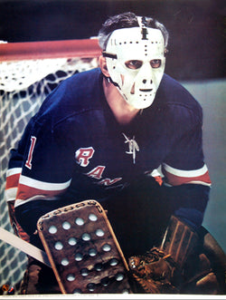Ed Giacomin "Rangers Classic" Vintage Original Poster - Sports Posters Inc. 1974