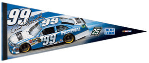 Carl Edwards "Blue Team" #99 Fastenal Premium Felt Pennant - Wincraft