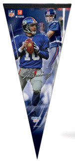 Eli Manning "Big-Time" EXTRA-LARGE Premium Felt Pennant - Wincraft