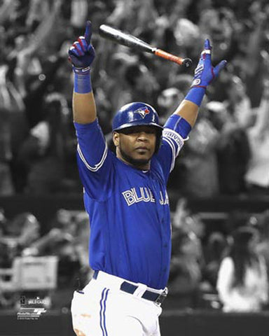 Edwin Encarnacion "Wild Card Blast" Toronto Blue Jays Spotlight-Edition Premium Poster - Photofile