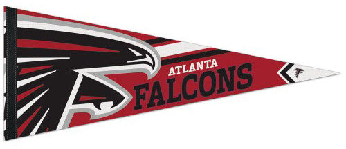 Atlanta Falcons Logo-Style NFL Football Team Premium Felt Collector's PENNANT - Wincraft