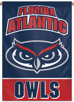 Florida Atlantic University FAU OWLS Official NCAA Premium 28x40 Wall Banner - Wincraft Inc.