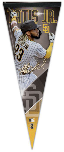 Fernando Tatis Jr. "Signature Series" San Diego Padres Official MLB Premium Felt Pennant - Wincraft Inc.