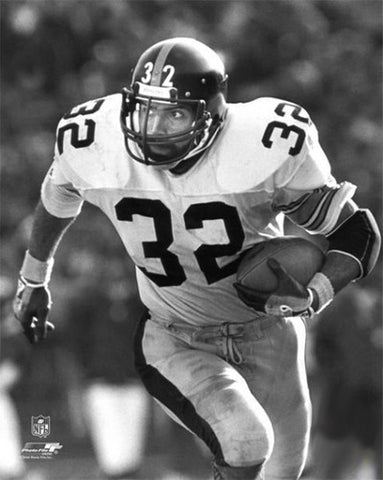 Franco Harris "Intensity" (c.1976) Pittsburgh Steelers Premium Poster Print - Photofile Inc.