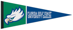 Florida Gulf Coast Eagles Official NCAA Team Logo Premium Felt Pennant - Wincraft Inc.