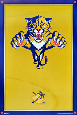 Florida Panthers Official NHL Team Logo Wall Poster - Costacos Sports