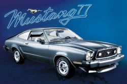 Ford Mustang "Mustang 77" Classic Car Poster - GB Eye