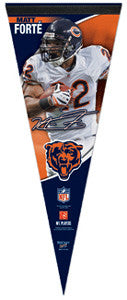 Matt Forte "Signature" Chicago Bears Premium Collector's Pennant (L.E. /2,009)