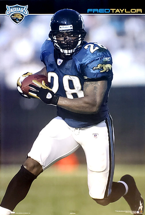 Fred Taylor 'Intensity' Jacksonville Jaguars NFL Action Poster - Costa –  Sports Poster Warehouse