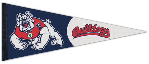 Fresno State Bulldogs NCAA Team Logo Premium Felt Collector's Pennant - Wincraft Inc.