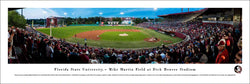 Florida State Seminoles NCAA Baseball Dick Howser Stadium Panoramic Poster Print - Blakeway Worldwide