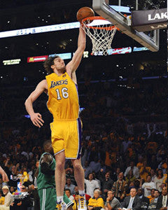 Pau Gasol "PowerSlam" (2010) - Photofile 16x20