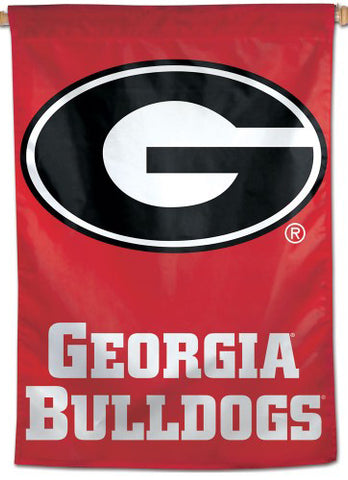 Georgia Bulldogs NCAA Team Logo Official NCAA Premium 28x40 Wall Banner - Wincraft Inc.