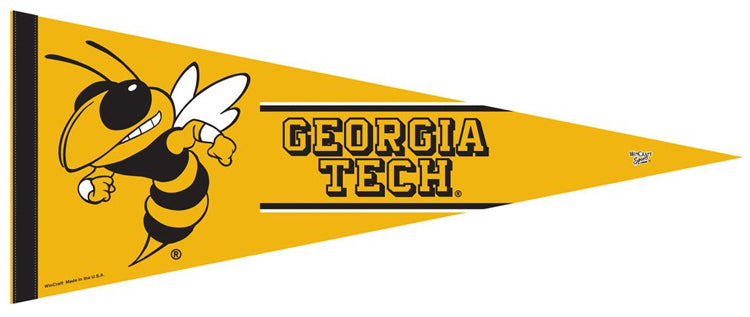 Georgia Tech Yellow Jackets NCAA Team Logo Premium Felt