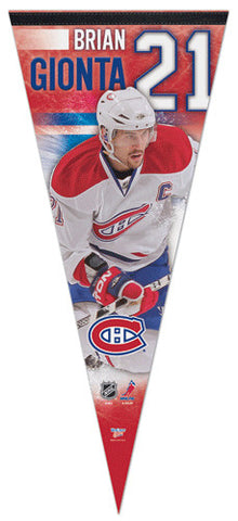 Brian Gionta "Big-Time" EXTRA-LARGE Premium Felt Pennant - Wincraft Inc.