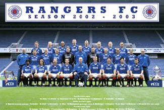 Glasgow Rangers Official Team Portrait 2002/2003 Poster - GB Posters