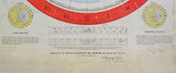 Gleason's New Standard MAP OF THE WORLD (1892) 24x36 Wall POSTER Reproduction - Posterservice Inc. 2020