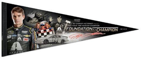 Jeff Gordon "Foundation of a Champion" Career Commemorative Premium Pennant - Wincraft 2015