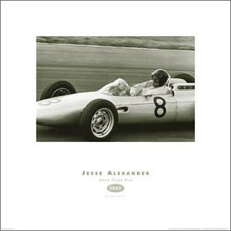Dutch Grand Prix 1962 (Dan Gurney, Porsche F1) Classic Auto Racing Premium Poster Print - NYGS