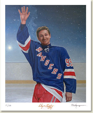 Wayne Gretzky "The Great Farewell" by Ken Danby - LE Litho #2285/9999