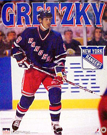 Wayne Gretzky "Rangers Classic" New York Rangers 16x20 Poster - Starline 1997