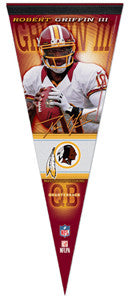 Robert Griffin III "Signature Series" Premium Felt NFL Collector's Pennant (2012) - Wincraft