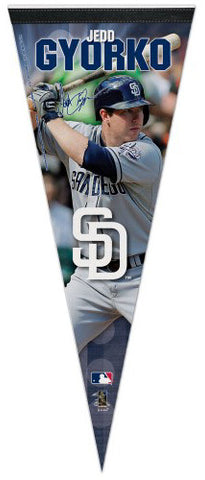 Jedd Gyorko Signature Series San Diego Padres Premium Felt Pennant - Wincraft Inc.