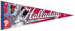 Roy Halladay "Action" Philadelphia Phillies Premium Felt Collector's Pennant (LE /2010)