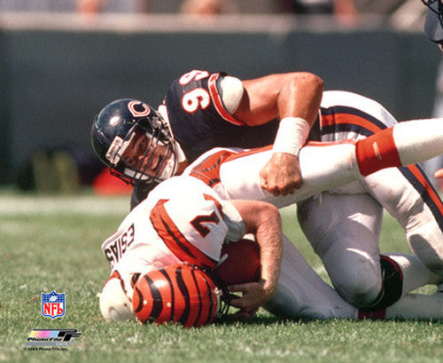 Dan Hampton "Classic Sack" c.1985 Chicago Bears Poster Print - Photofile