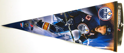 Ales Hemsky "Big-Time" EXTRA-LARGE Premium Felt Pennant