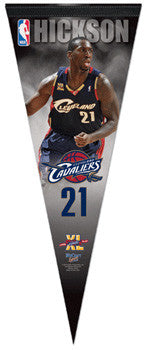 JJ Hickson "Action" Premium Felt Pennant (L.E. /2010)