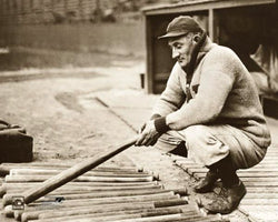 Honus Wagner "Choosin' Lumber" (c.1910) Pirates Premium Poster Print - Photofile