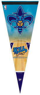 New Orleans Hornets Vertical-Style Premium Felt Pennant - Wincraft 2010
