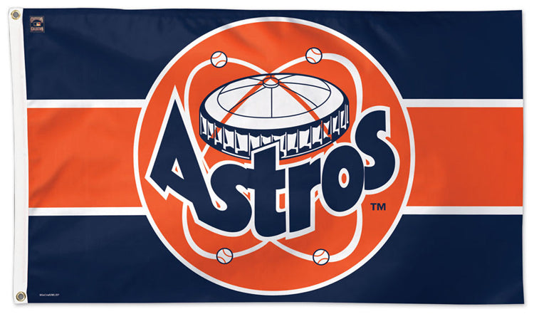 Houston Astros Astrodome '80s Style (1977-93) Cooperstown Collection MLB  Baseball Deluxe-Edition 3'x5' Flag - Wincraft